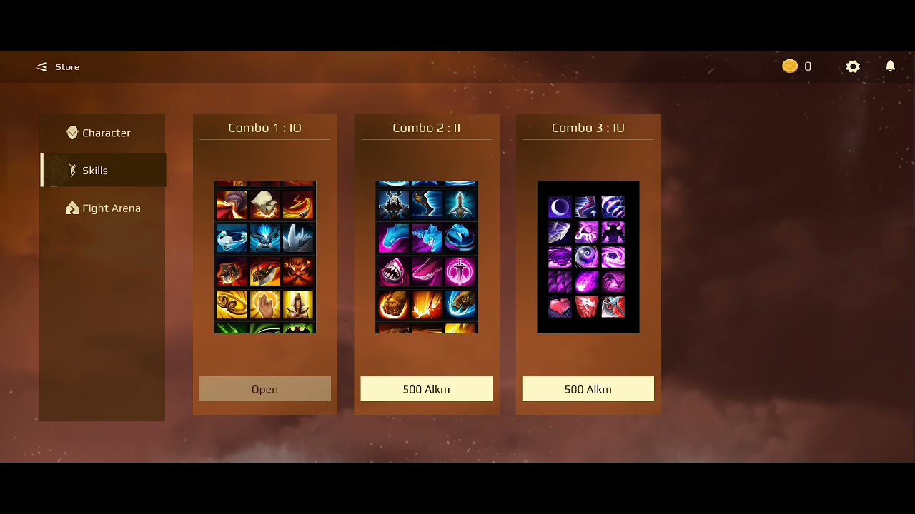 ALPHAKOMBAT GAME UI
