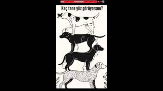 👀 Kaç Tane Yüz Görüyorsun? 🤯 Zeka ve Dikkat Testi | EmgiTv