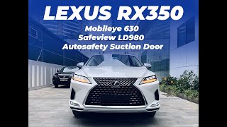 LEXUS RX350 | MOBILEYE 630 x SAFEVIEW LD980 x CỬA HÍT MASTER DOOR
