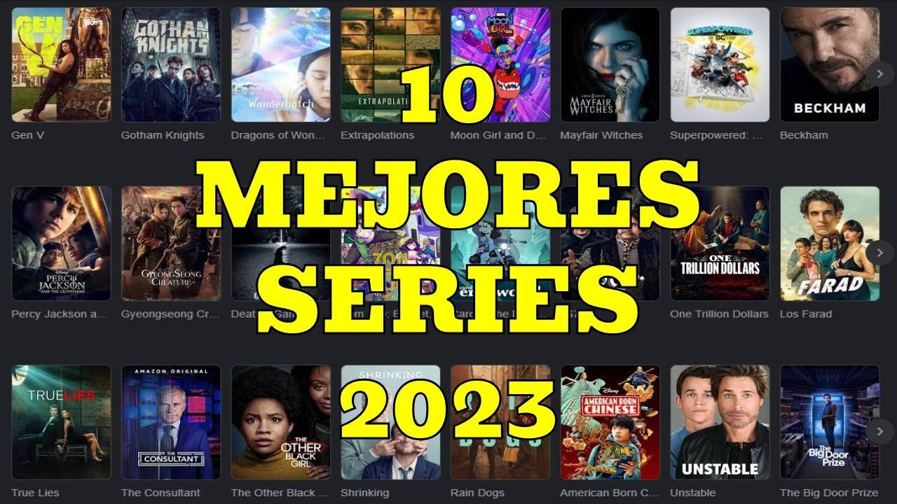 Top 10 Mejores Series del año 2023 | Opinión de Serie - YouTube