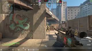Melhor 5k (ace) de AWP na História da Overpass CS2 Counter Strike 2