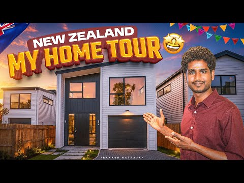New Zealand My Home Tour 🇳🇿 | Prakash Natarajan | Tamil