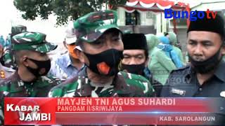 KABAR JAMBI - WABUP HILAL SAMBUT KUNJUNGAN MAYJEN TNI AGUS SUHARDI KABAR JAMBI - WABUP HILAL SAMBUT KUNJUNGAN MAYJEN TNI AGUS SUHARDI