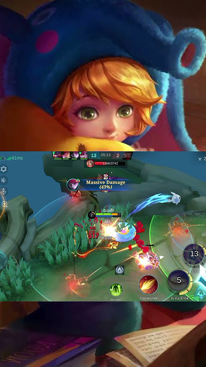 nana emot 🤣 udah sepaket #mobilelegends #mlbb #ytshorts #shorts #fyp