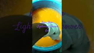 KOJIC SKIN LIGHTENING SHOWER GELFull video on the channel tonight diy  liquidsoap bathingsoap