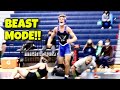 You Can't Stop Him! High School Freshman Wrestling Beast!