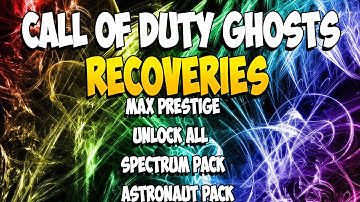 Call of Duty Ghosts Mods - Max Prestige "Spectrum Pack" Unlock All