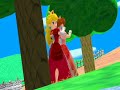 MMD Rick Wave Peach Red Daisy Pick