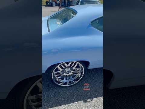 Malibu Chevelle tuckin Asanti wheels 🔥