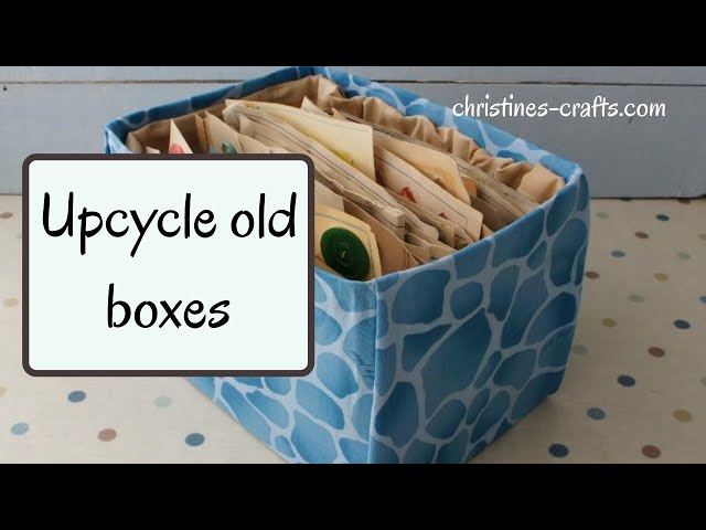 HOW TO MAKE A LID FOR A CARDBOARD BOX/ CARDBOARD BOX LID MAKING