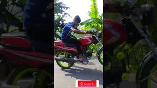 Bike Stunt Dayang 80cc Best Stunt || কেমন হলো জানাবেন bikestunt bikelover bike shortvideo