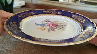 Thun Czechoslovakia Poreclain Cabinet plate