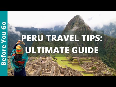 Video: Essential Spanish Tips para sa Peru Travel