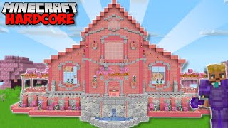 I Built A CHERRY MANSION in Minecraft 1.20 Hardcore (#81) by Farzy 4,204,584 views 10 months ago 18 minutes