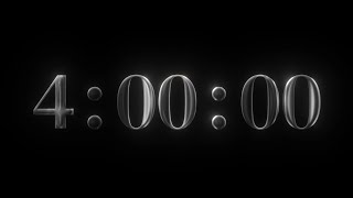 4 Hour timer | 240 minutes timer | metallic material timer