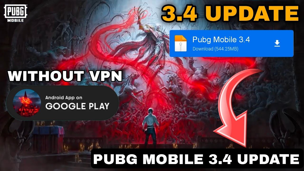 PUBG 3.4 UPDATE | HOW TO UPDATE PUBG 3.4 NEW UPDATE DOWNLOAD HERE - YouTube