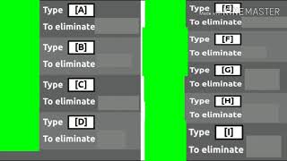 Green Screen Bfb Votes