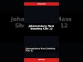 World | Johannesburg Mass Shooting Kills 12 — Jun 10 #Shorts