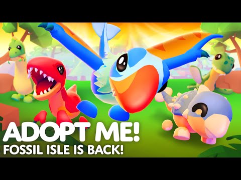 ⛏️ IT'S MINE TIME! 🦴 In FOSSIL ISLE! 🦕 Adopt Me! on Roblox