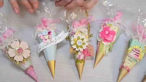 Crafting with Brenda Walton: Creating a faceted cone