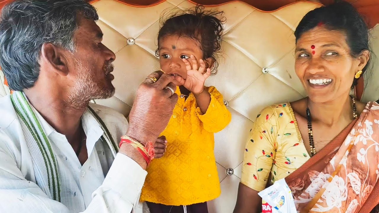 Papa aur mummy ke sath Nani Ko laane chale Gaye Bhai sab log