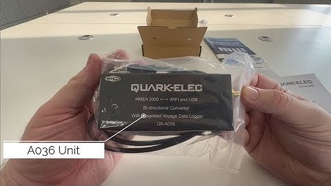Unboxing the Quark-elec QK-A036 N2K Bi-directional Converter With Integrated Voyage Data Recorder