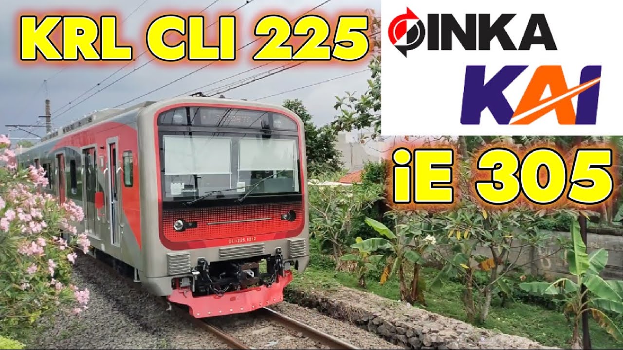 Mencoba Naik KRL INKA CLI 225 / iE 305 Jakarta Kota - Depok - Bogor |Review KRL Baru PT. INKA Madiun
