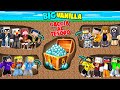 LA CACCIA AL TESORO DI YOUTUBE ITALIA! *16 YOUTUBERS* - MINECRAFT BIG VANILLA Ep.5