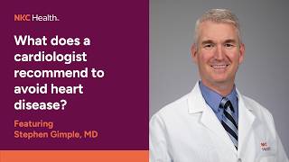 What does a cardiologist recommend to avoid heart disease?