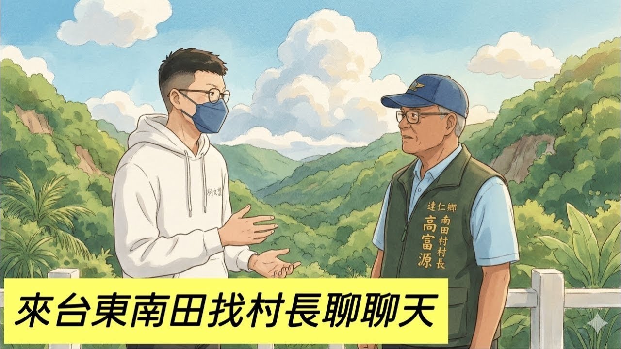 『核能棒』2026.01.18 今日主題：來台東南田找村長聊聊天、閒聊 