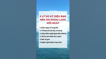 6 LÝ DO KỲ DIỆU BẠN NÊN ĂN KHOAI LANG MỖI NGÀY | Dược Sĩ Đại Minh