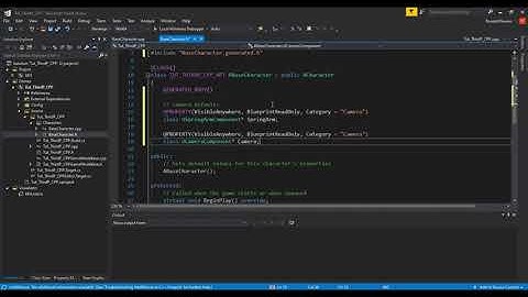 UE4 -- Third Person Setup C++ (Part 1) -- Initial Setup
