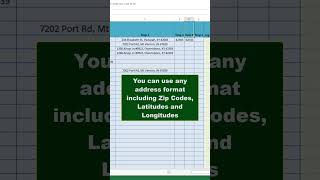 How to Calculate Driving Distance with Multiple Stops in Excel