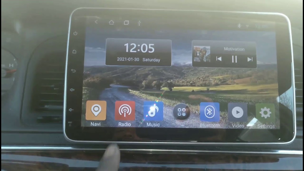 10in Corehan Andriod Head Unit installed