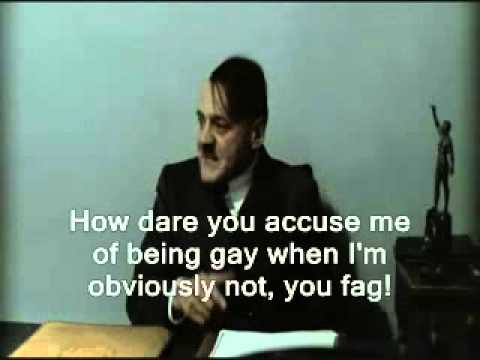 Hitler is Informed That He is Gay