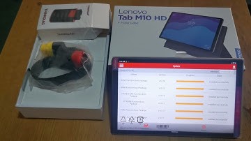 Thinkcar with Diagzone software and Tab