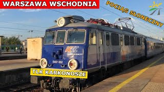 WAKACYJNE POCIĄGI WARSZAWA WSCHODNIA. POCIĄG SŁONECZNY KOLEJE MAZOWIECKIE