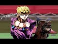 Giorno Giovanna rides a Horse