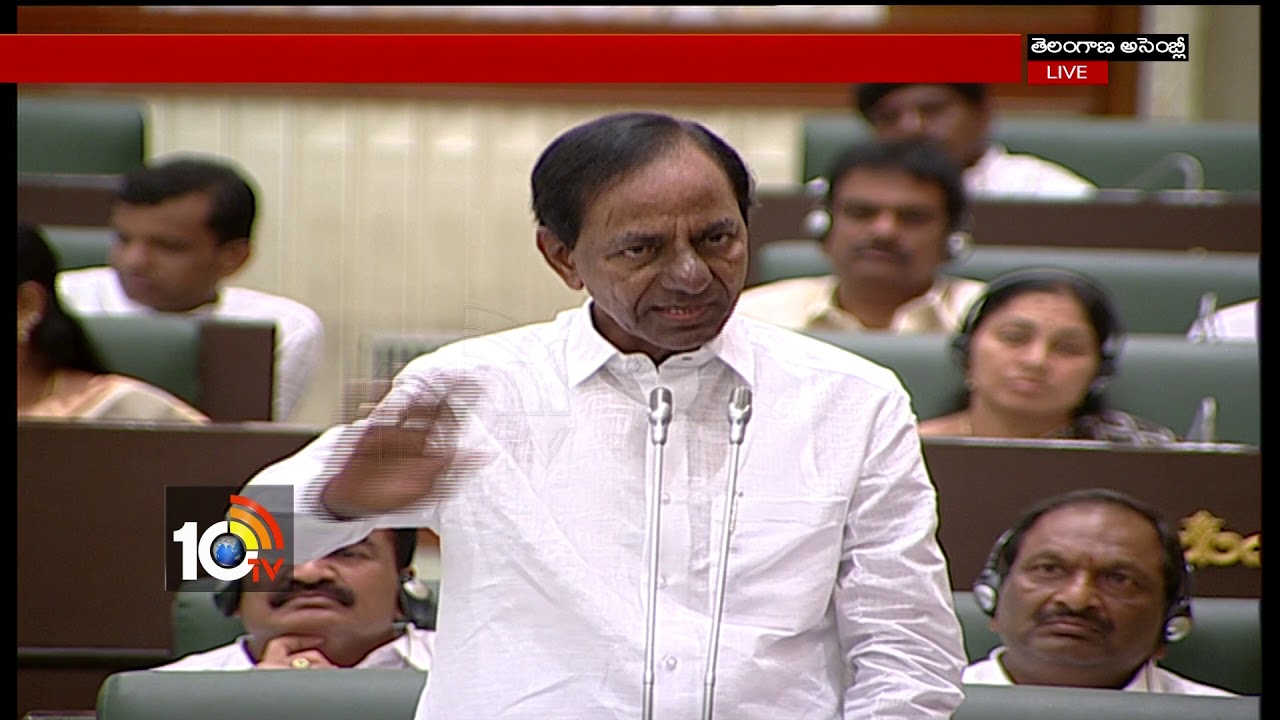 CM KCR Live Over Land Serve  | TS Assembly | Hyderabad | 10TV