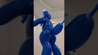 Testing a balloon dog suit 😊