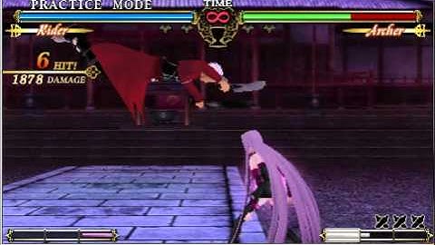 Fate/Unlimited Codes: Rider Combo