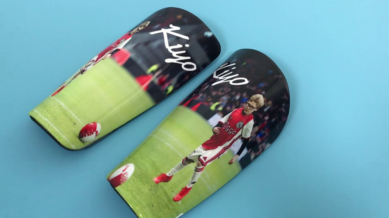 Lancoda Customized Soccer ShinGuards for Adult Kids Football Leg Pads