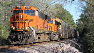 Weekend on the BNSF Birmingham Subdivision 4/1/21-4/2/21