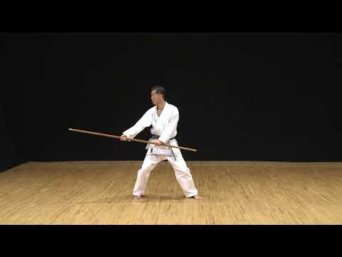 古武道（棒） - YouTube