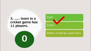 Each and Every–What’s the difference? - GRAMMAR QUIZ TIME WILL YOU GET 10/10?