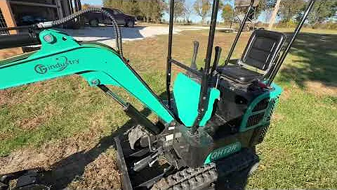 Testing My New AGT CFG QH12R Mini Excavator on the Farm