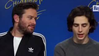 Desire [Timothée Chalamet and Armie Hammer]