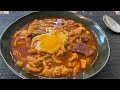 Sopa de Huevo con Jamón Serrano e Iberico de Bellota [The Best Ham &amp; Egg Soup]