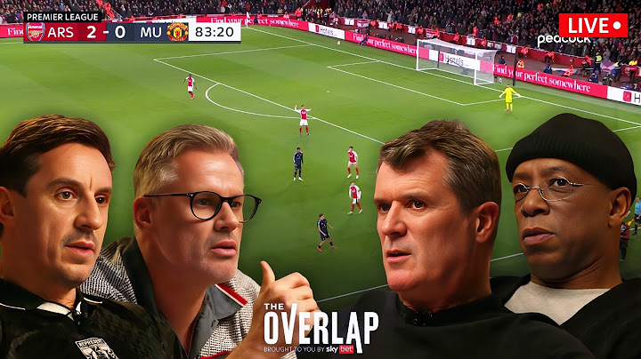 The Overlap Manchester United vs Arsenal Watchalong