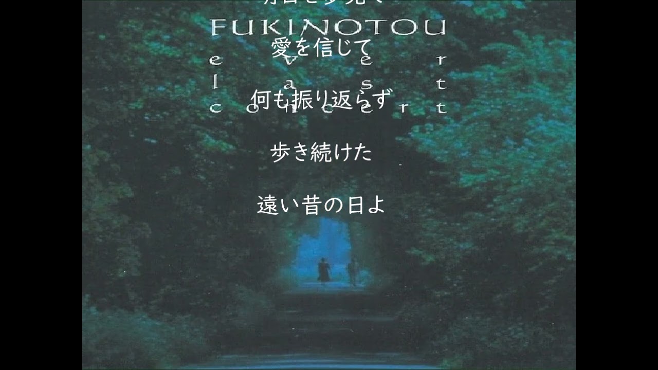 星は天から大地 ≪歌詞≫ ふきのとう ”ever last concert” （1992年